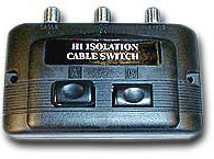 Manual AB Satellite or Aerial Switch 2x Inputs Or Outputs