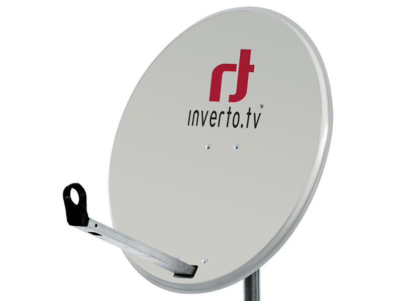 80cm Satellite Dish Solid Steel Pole Mount Inverto