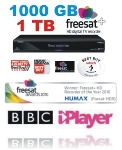 FreeSat PVR Humax FOXSAT HDR 1TB or 1000GB Twin Recorder