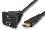 HDMI 2 To 1 Adaptor Lead