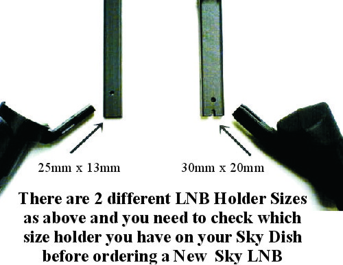 Sky LNB Fits Older Sky Dishes Not MK4