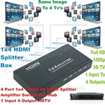 HDMI Signal Splitters Amps & Switches
