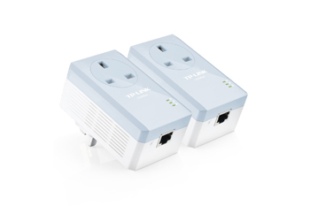 TP-Link PA251 Homeplug Adaptor Kit 200Mbps With AC Socket