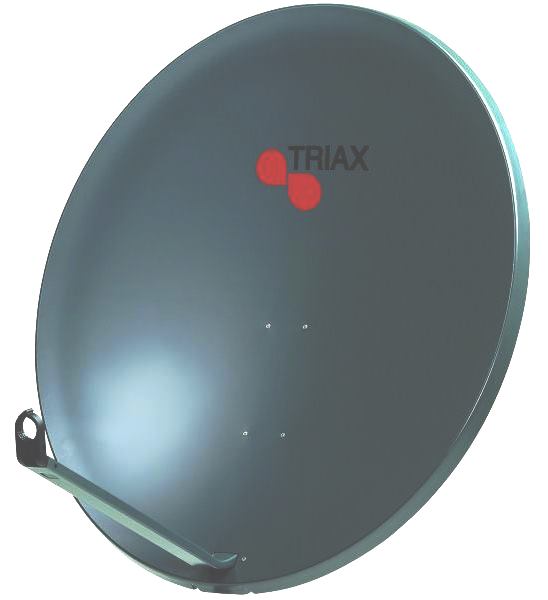 54cm Satellite Dish High Quality Pole Mount Triax (No Brackets or LNB)