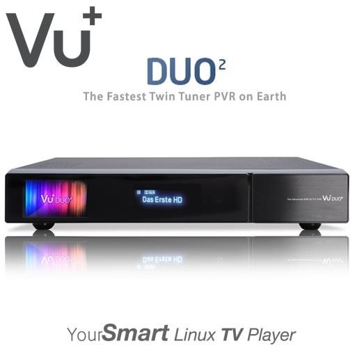 VU+ Duo2 Full HD Twin Linux Satellite Receiver 2x DVB-S2 Tuner