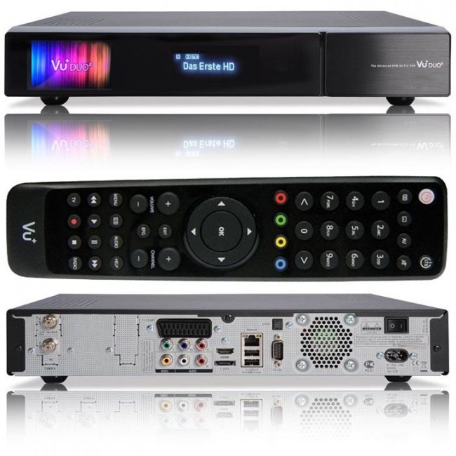 VU+ Duo2 Full HD Twin Linux Satellite Receiver 2x DVB-S2 Tuner VU+ Duo2 Full HD Twin Linux Satellite Receiver 2x DVB-S2 Tuner